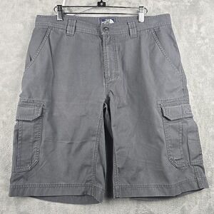 The North‎ Face Shorts Mens 34 Gray Cargo Ripstop Hiking Climbing Lightweight